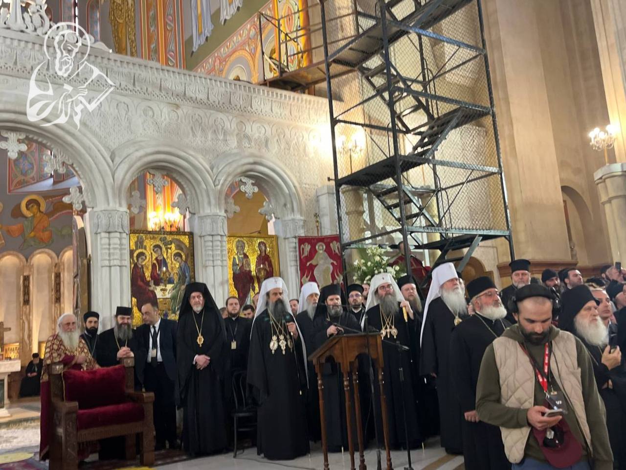 Η Εξόδιος Ακολουθία του Πατριάρχη Γεωργίας Ηλία Β' фото 16