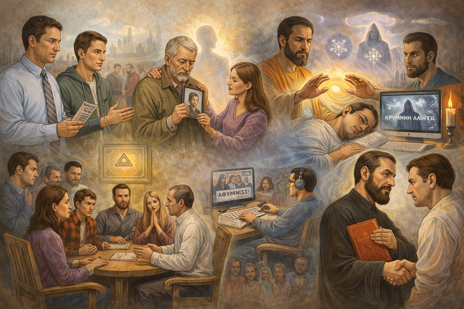 Πως οι αιρετικές ομάδες προσεγγίζουν τον κόσμο - μια φωτογραφία 1