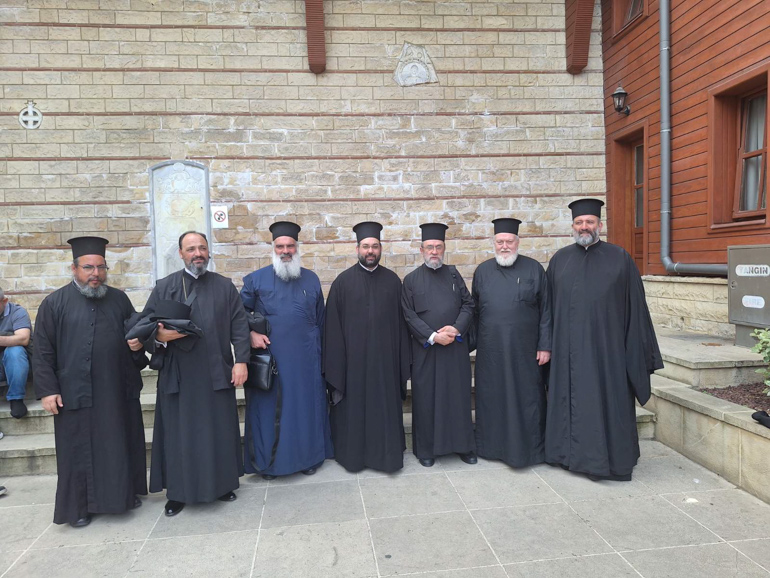 Ο Σύνδεσμος Κληρικών Ελλάδος επισκέφθηκε τον Πατριάρχη Βαρθολομαίο - μια φωτογραφία 1