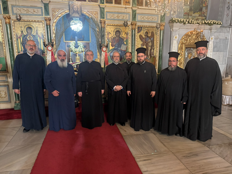 Ο Σύνδεσμος Κληρικών Ελλάδος επισκέφθηκε τον Πατριάρχη Βαρθολομαίο - μια φωτογραφία 5