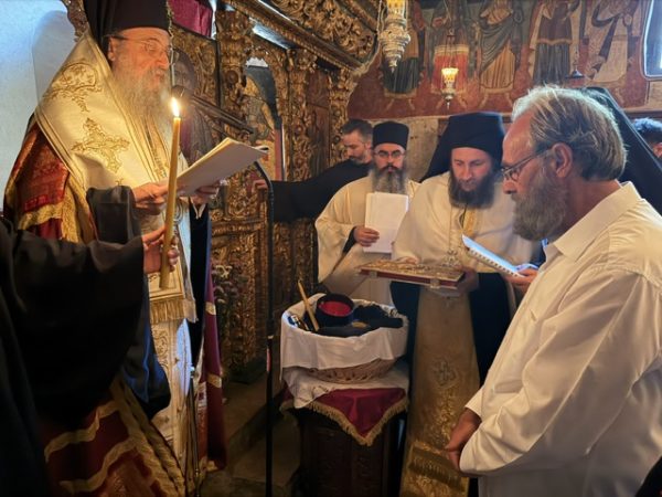 Μοναχική κουρά του Παναγιώτου Γεραρή στην Τριταία Πατρών - μια φωτογραφία 3