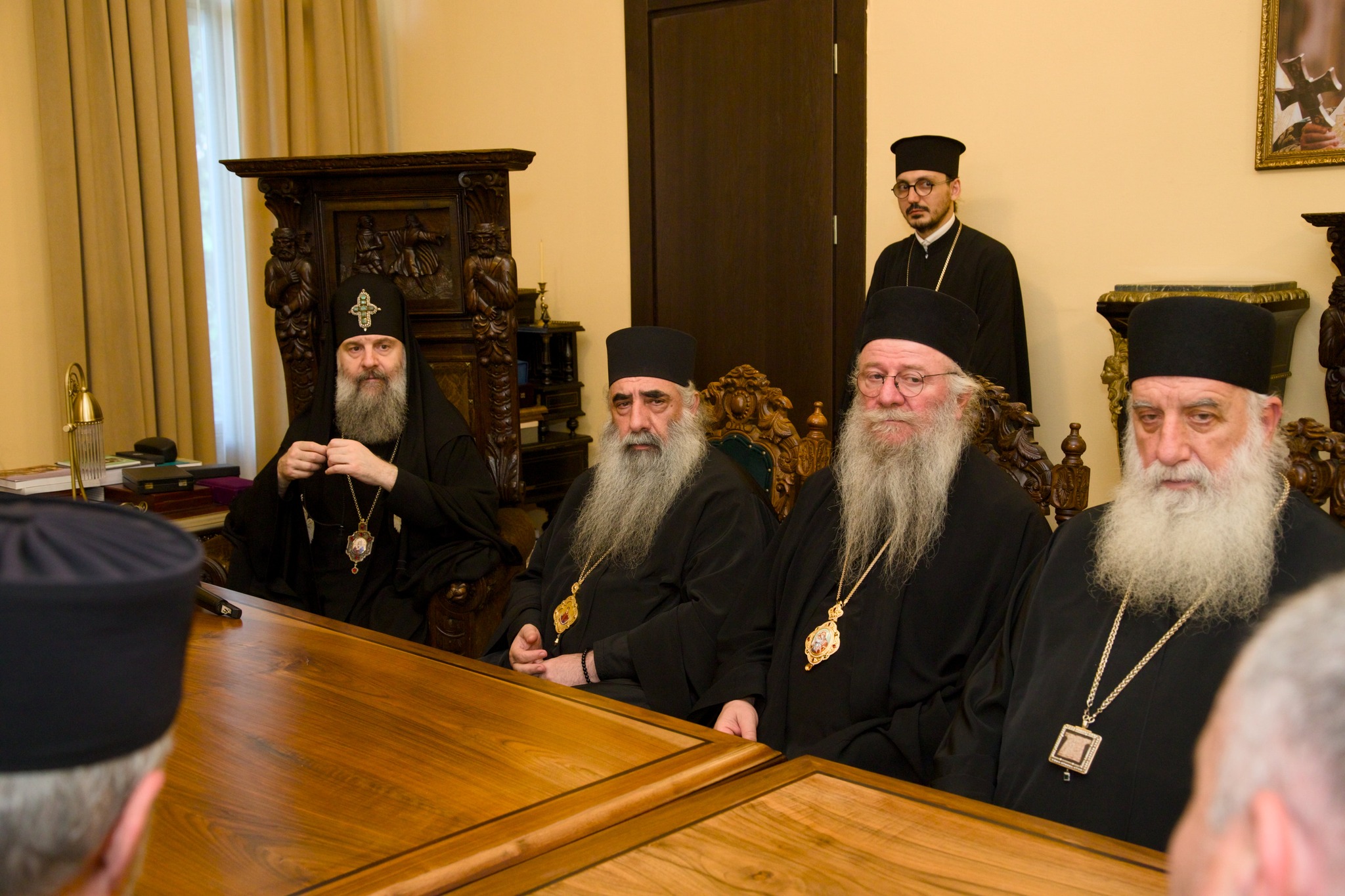 Ο Πατριάρχης Γεωργίας Σίο Γ΄ συναντήθηκε με γονείς παιδιών με νόσο Duchenne - μια φωτογραφία 6