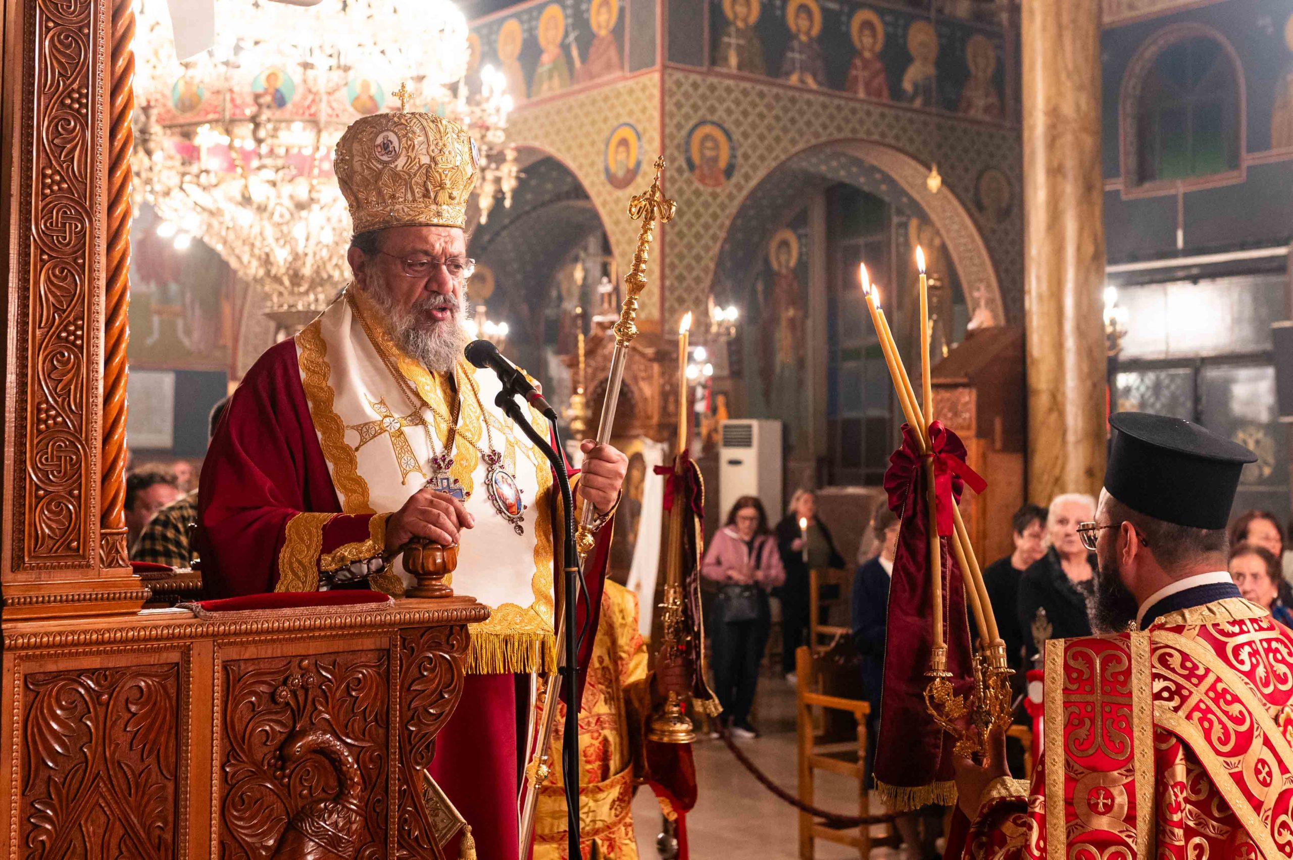 Αγρυπνία Αποδόσεως του Πάσχα στον Ιερό Ναό Αναστάσεως Καλαμάτας - μια φωτογραφία 3