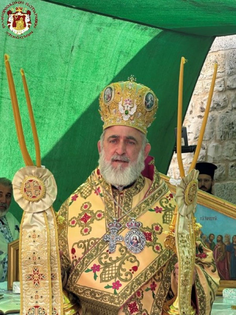 Εορτασμός της Αναλήψεως στο Όρος Ελαιών για το Πατριαρχείο Ιεροσολύμων - μια φωτογραφία 7