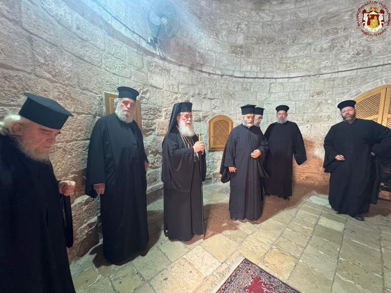 Εορτασμός της Αναλήψεως στο Όρος Ελαιών για το Πατριαρχείο Ιεροσολύμων - μια φωτογραφία 9