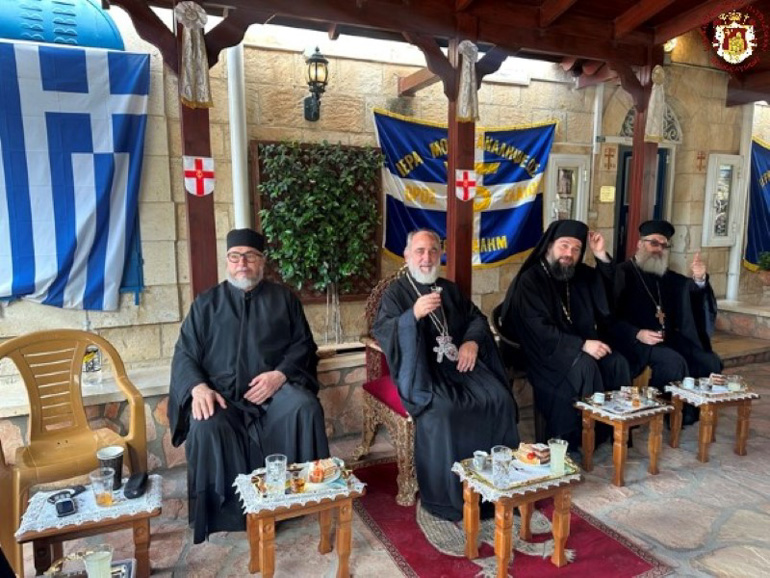Εορτασμός της Αναλήψεως στο Όρος Ελαιών για το Πατριαρχείο Ιεροσολύμων - μια φωτογραφία 12