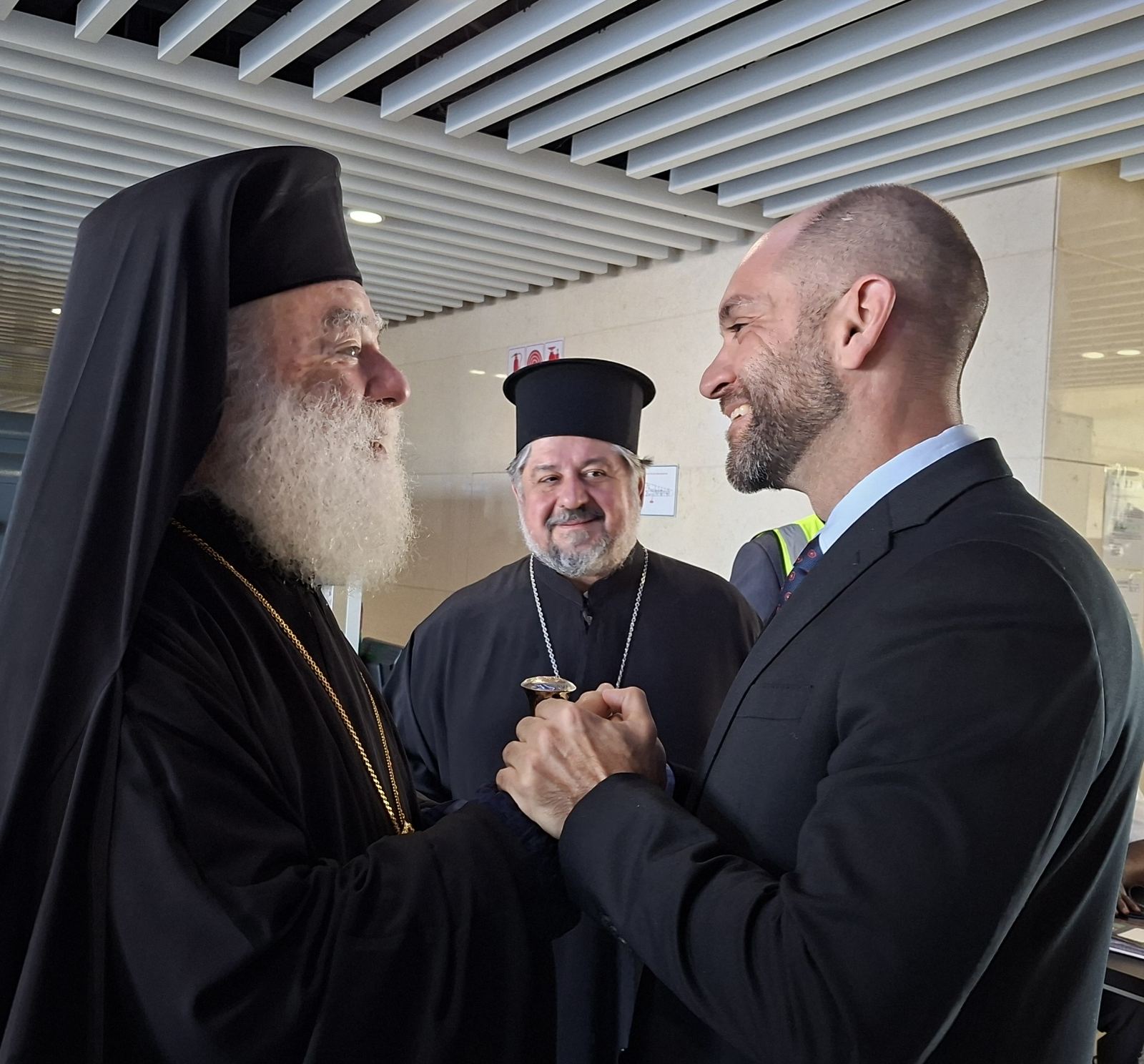 Ο Πατρ. Αλεξανδρείας έφθασε στη Ζάμπια για εξαήμερη ιεραποστολική επίσκεψη - μια φωτογραφία 1