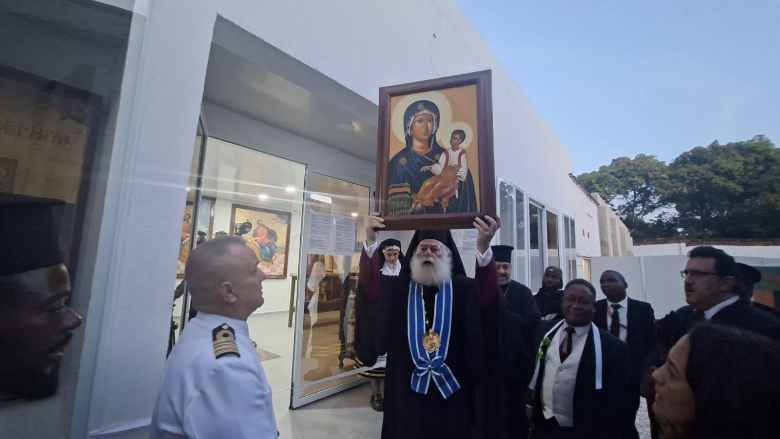 Ο Πατρ. Αλεξανδρείας έφθασε στη Ζάμπια για εξαήμερη ιεραποστολική επίσκεψη - μια φωτογραφία 4