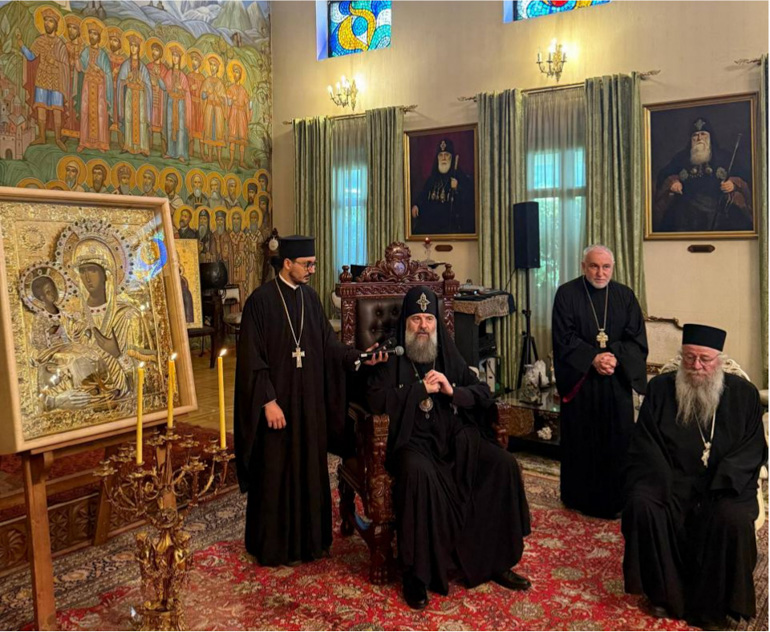 Επίσημη δεξίωση στο Πατριαρχείο Γεωργίας για τις Ορθόδοξες Εκκλησίες - μια φωτογραφία 2