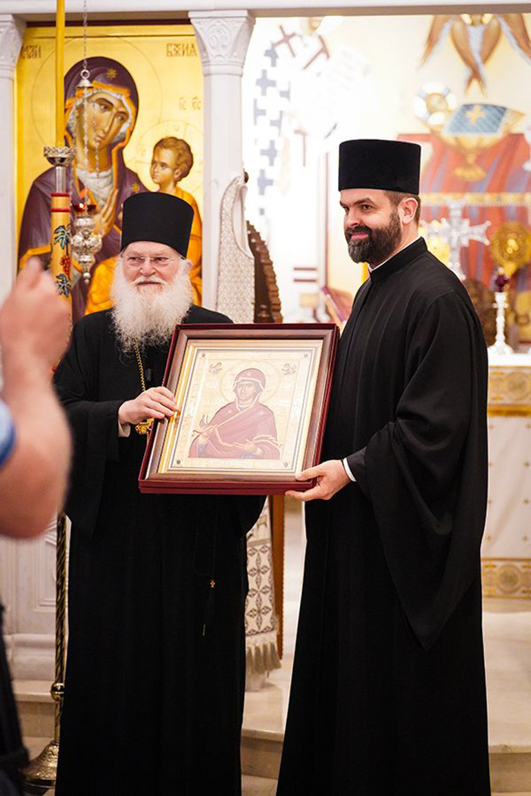 Ο Γέρων Εφραίμ στη Θεολογική Σχολή Αγίου Σάββα - μια φωτογραφία 8