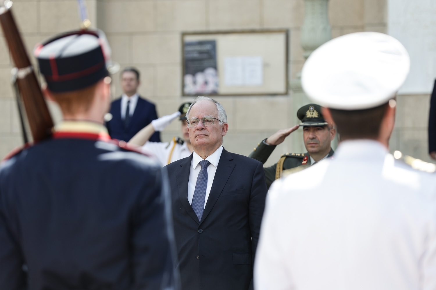 Ο Πρόεδρος της Δημοκρατίας κατέθεσε στεφάνι για τη Γενοκτονία των Ποντίων - μια φωτογραφία 2