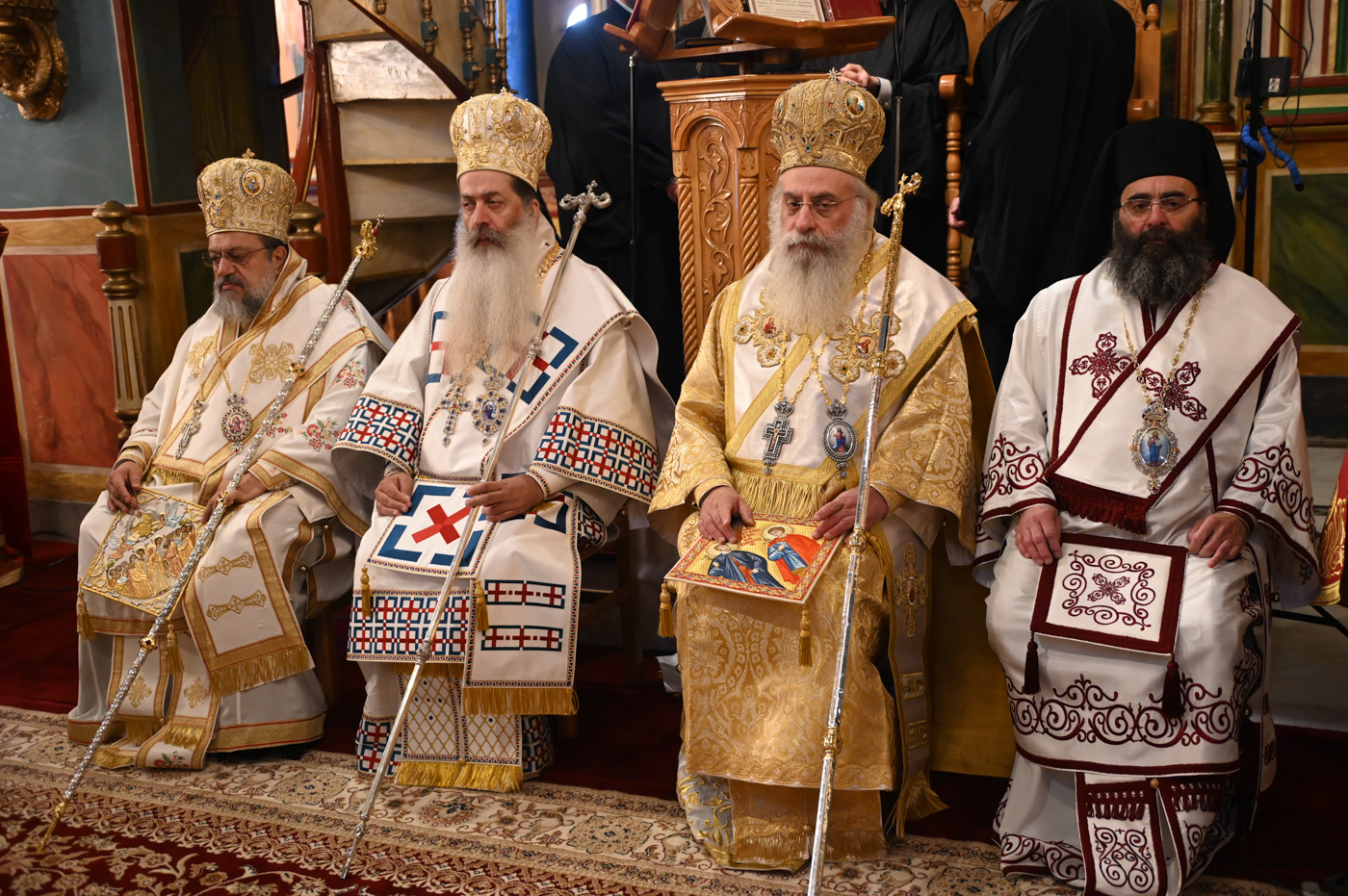 Πολυαρχιερατικό Συλλείτουργο στην Τρίπολη για τους Αγίους Νεομάρτυρες Δημήτριο και Παύλο - μια φωτογραφία 3