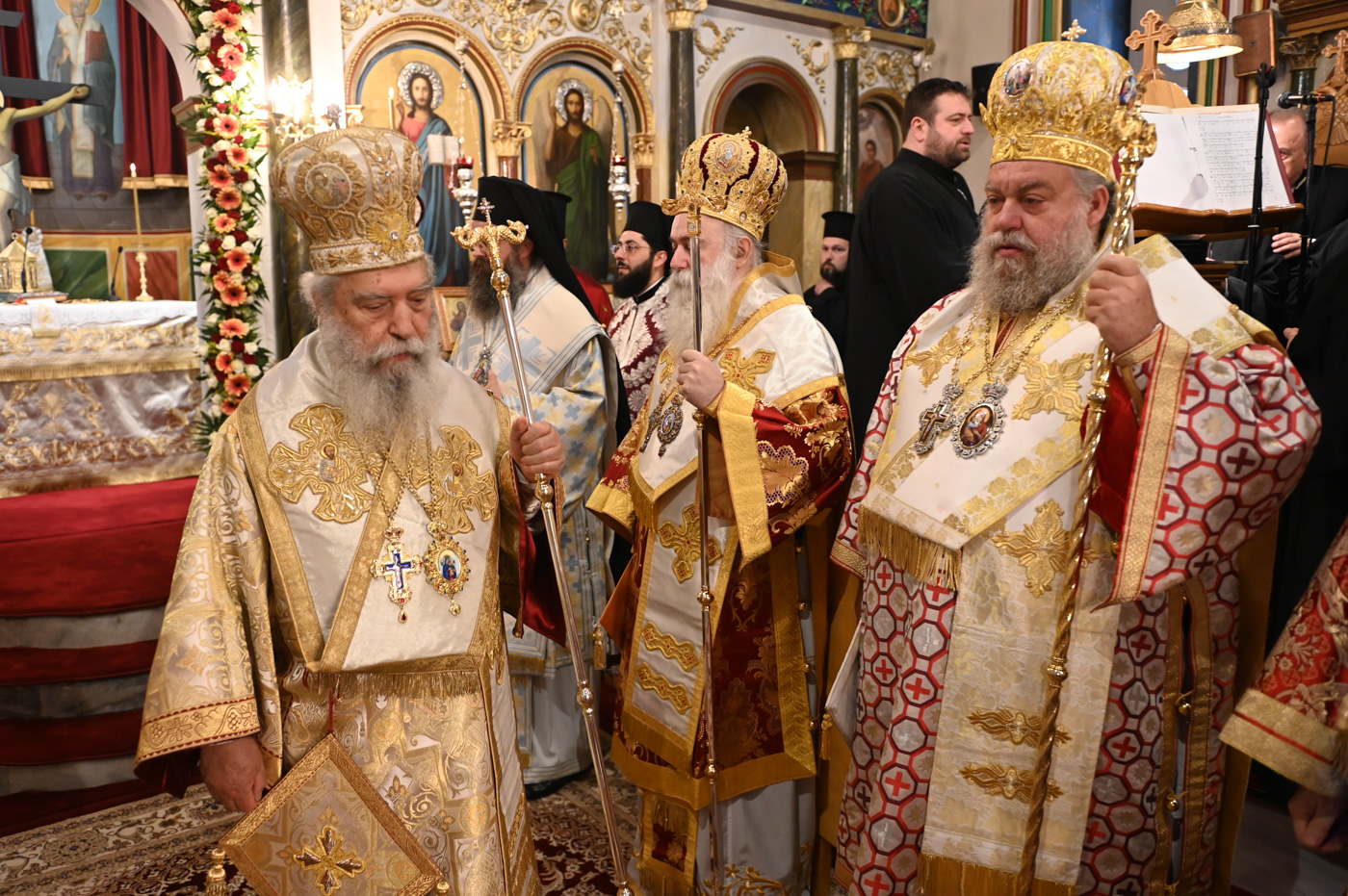 Πολυαρχιερατικό Συλλείτουργο στην Τρίπολη για τους Αγίους Νεομάρτυρες Δημήτριο και Παύλο - μια φωτογραφία 7