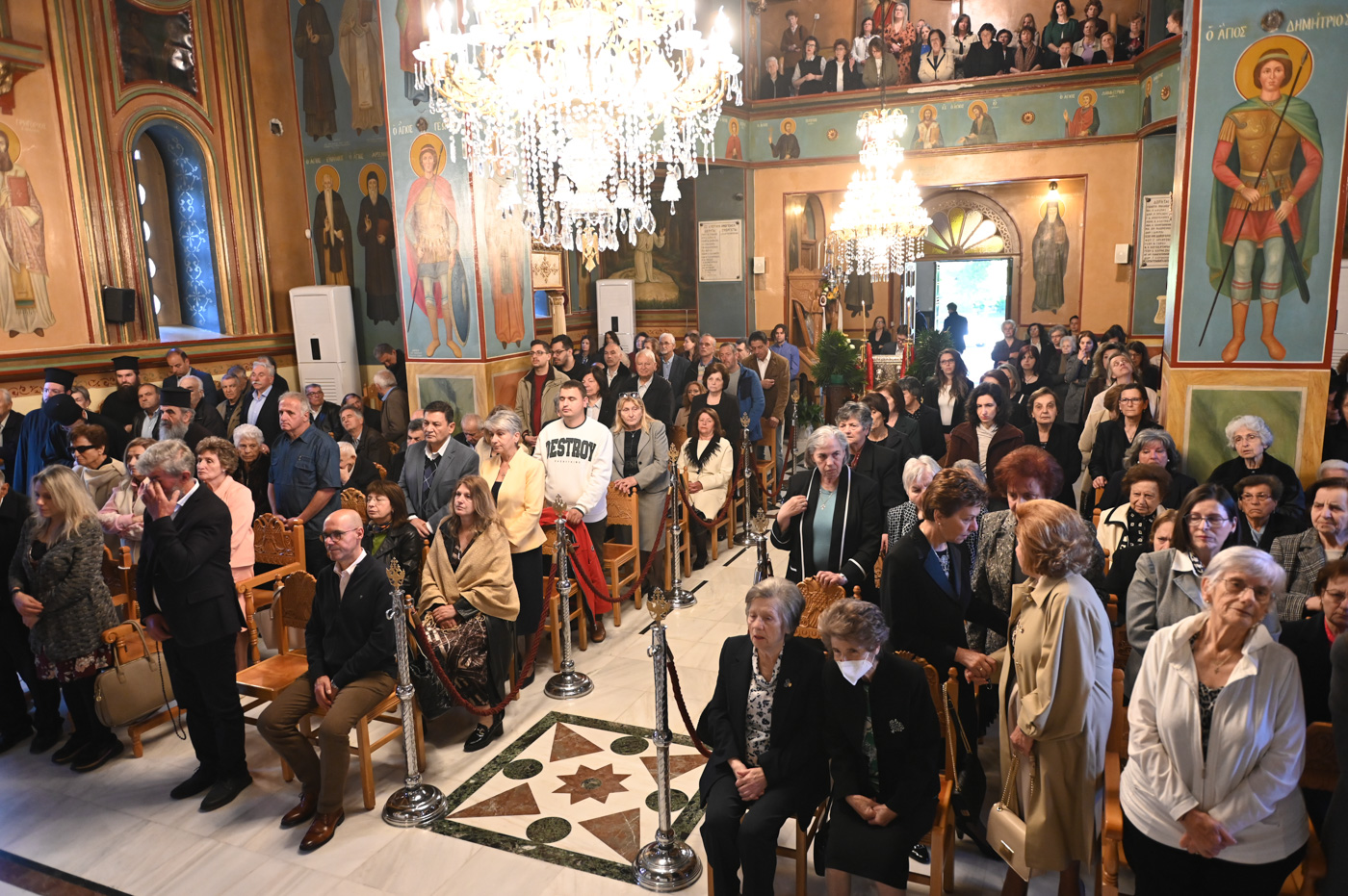 Πολυαρχιερατικό Συλλείτουργο στην Τρίπολη για τους Αγίους Νεομάρτυρες Δημήτριο και Παύλο - μια φωτογραφία 12