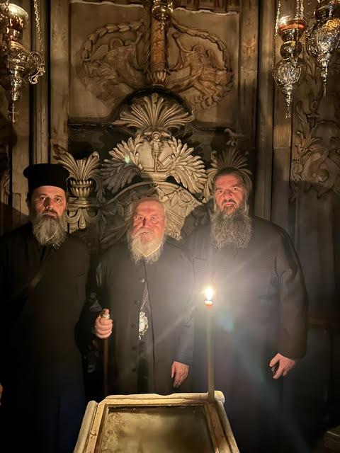 Προσκύνημα στα Ιεροσόλυμα για τον Μητροπολίτη Καισαριανής Δανιήλ - μια φωτογραφία 2