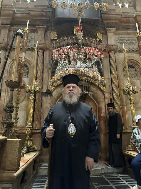 Προσκύνημα στα Ιεροσόλυμα για τον Μητροπολίτη Καισαριανής Δανιήλ - μια φωτογραφία 3