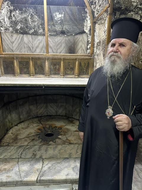 Προσκύνημα στα Ιεροσόλυμα για τον Μητροπολίτη Καισαριανής Δανιήλ - μια φωτογραφία 4