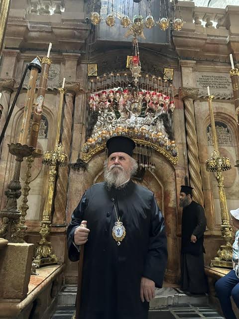 Προσκύνημα στα Ιεροσόλυμα για τον Μητροπολίτη Καισαριανής Δανιήλ - μια φωτογραφία 6