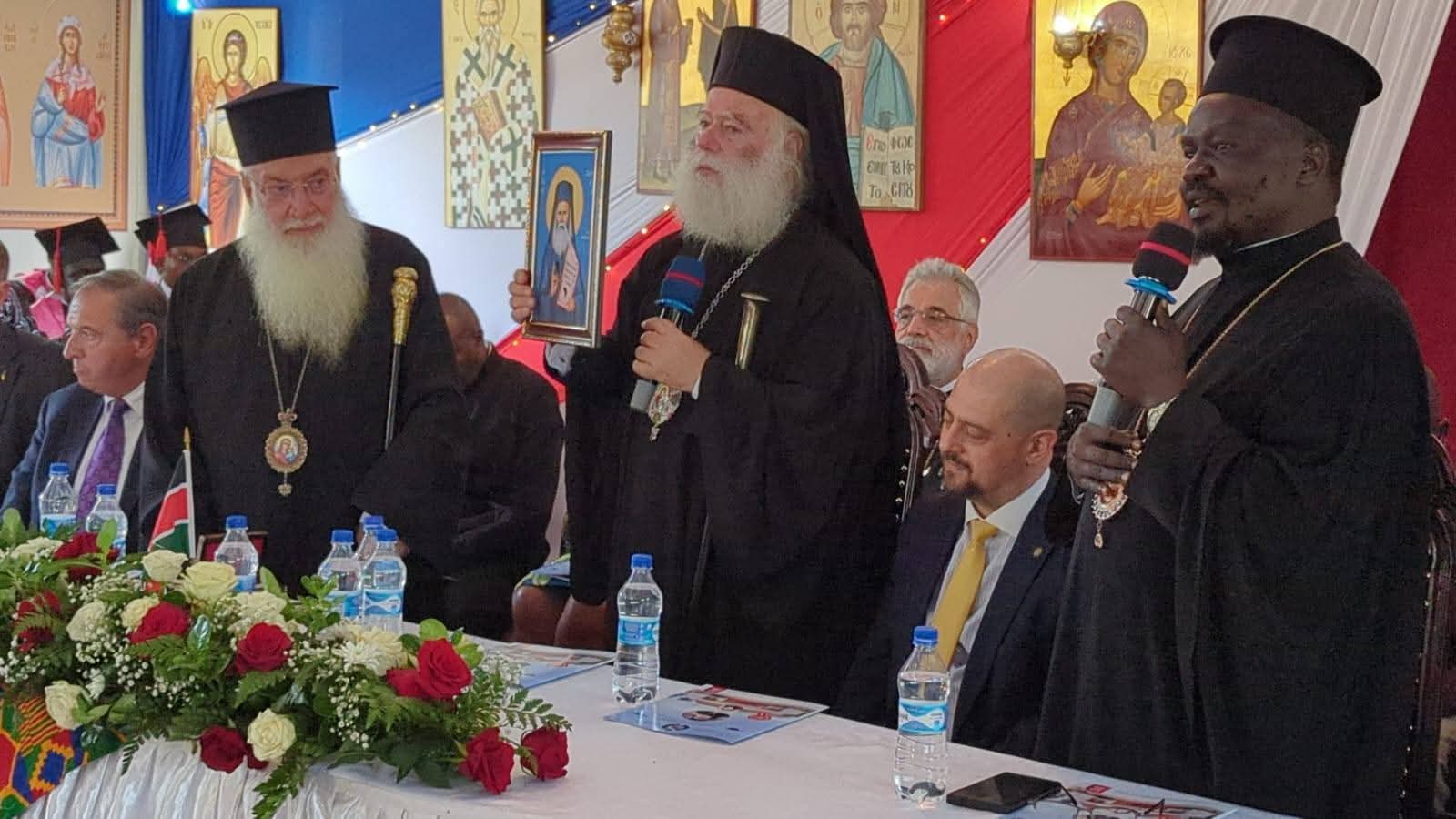 Πατριάρχης Αλεξανδρείας στο Ναϊρόμπι με λείψανο Ιεραποστόλου της Αφρικής - μια φωτογραφία 9
