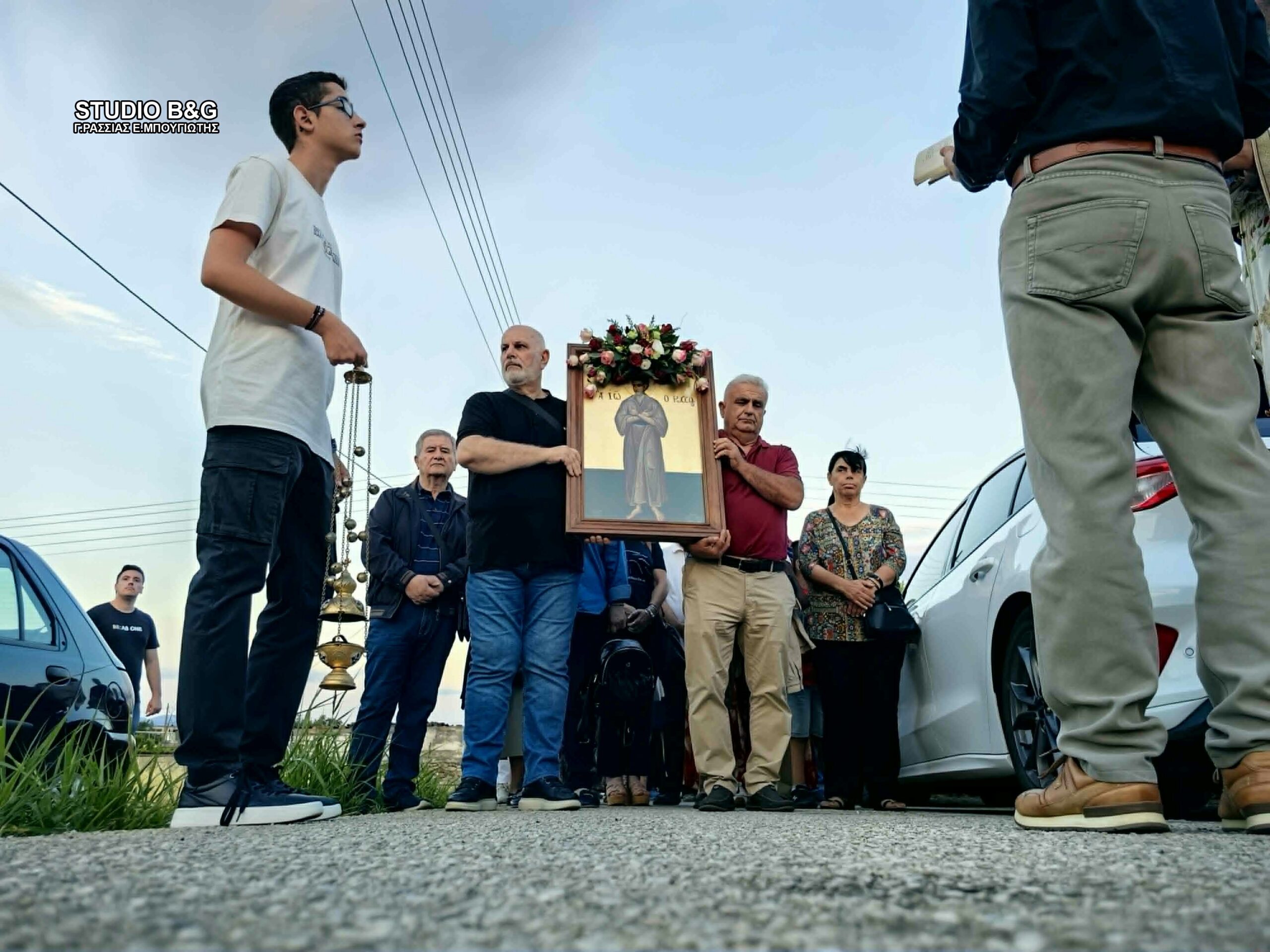 Πανηγυρικός εσπερινός του Αγίου Ιωάννου του Ρώσου στο Γηροκομείο Άργους - μια φωτογραφία 1