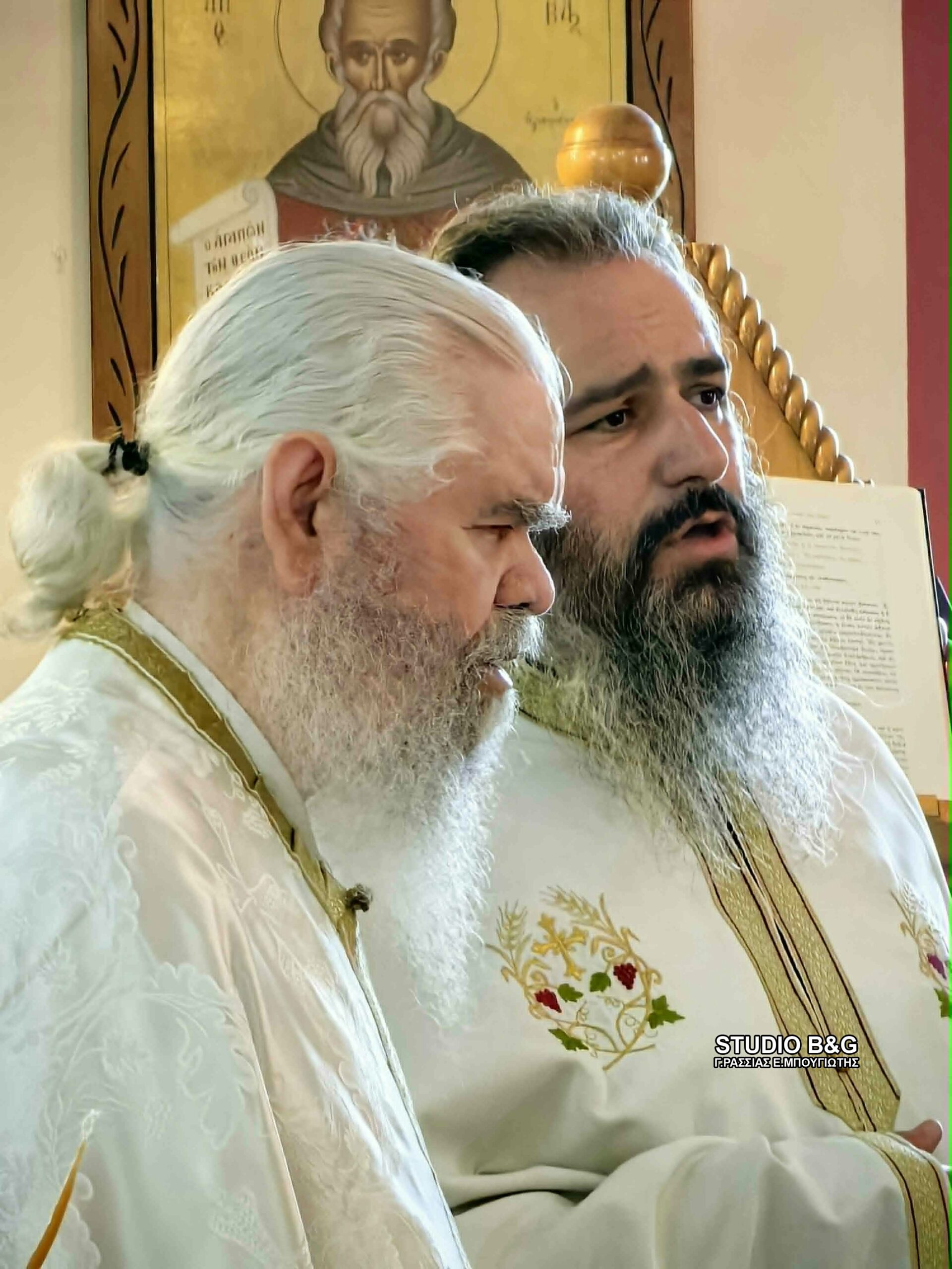 Πανηγυρικός εσπερινός του Αγίου Ιωάννου του Ρώσου στο Γηροκομείο Άργους - μια φωτογραφία 2