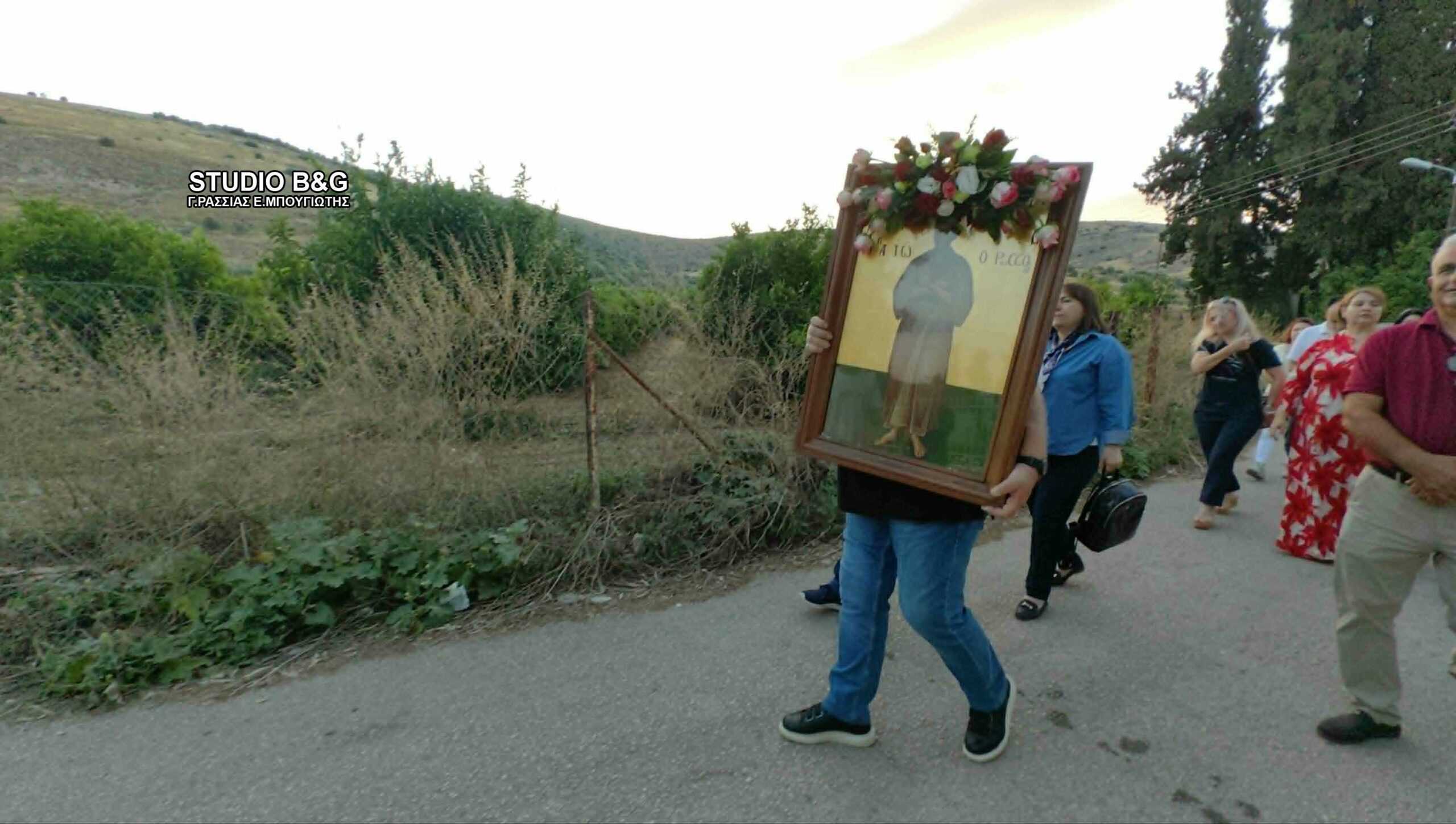 Πανηγυρικός εσπερινός του Αγίου Ιωάννου του Ρώσου στο Γηροκομείο Άργους - μια φωτογραφία 4