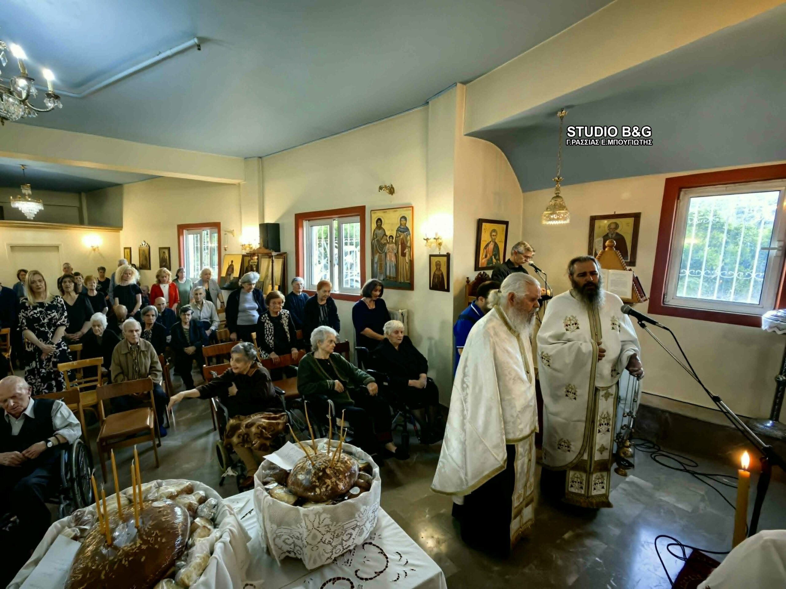 Πανηγυρικός εσπερινός του Αγίου Ιωάννου του Ρώσου στο Γηροκομείο Άργους - μια φωτογραφία 15