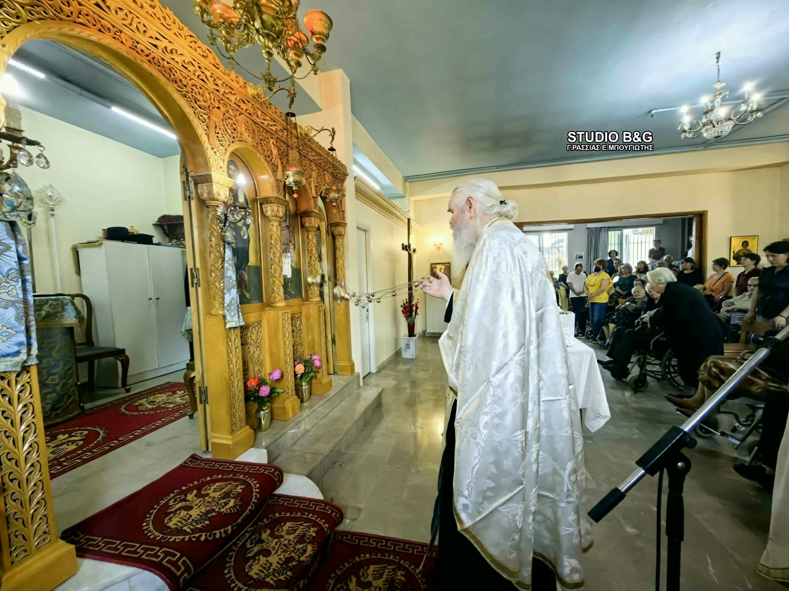 Πανηγυρικός εσπερινός του Αγίου Ιωάννου του Ρώσου στο Γηροκομείο Άργους - μια φωτογραφία 16