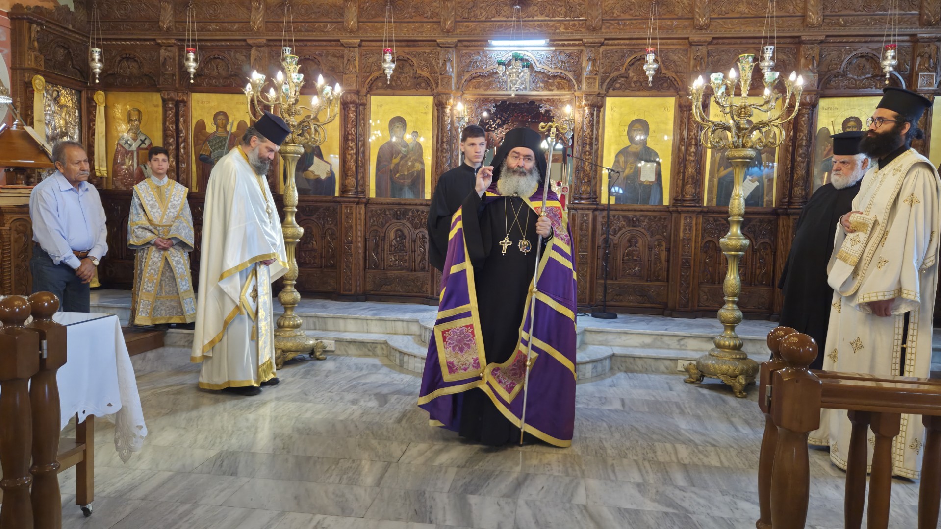 Θεία Λειτουργία στη Λεμεσό για την Α' Οικουμενική Σύνοδο - μια φωτογραφία 11