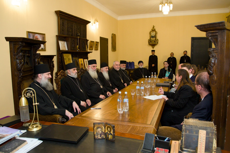 Αμερικανοί διπλωμάτες συναντήθηκαν με τον Πατριάρχη Σίο στην Τιφλίδα - μια φωτογραφία 1