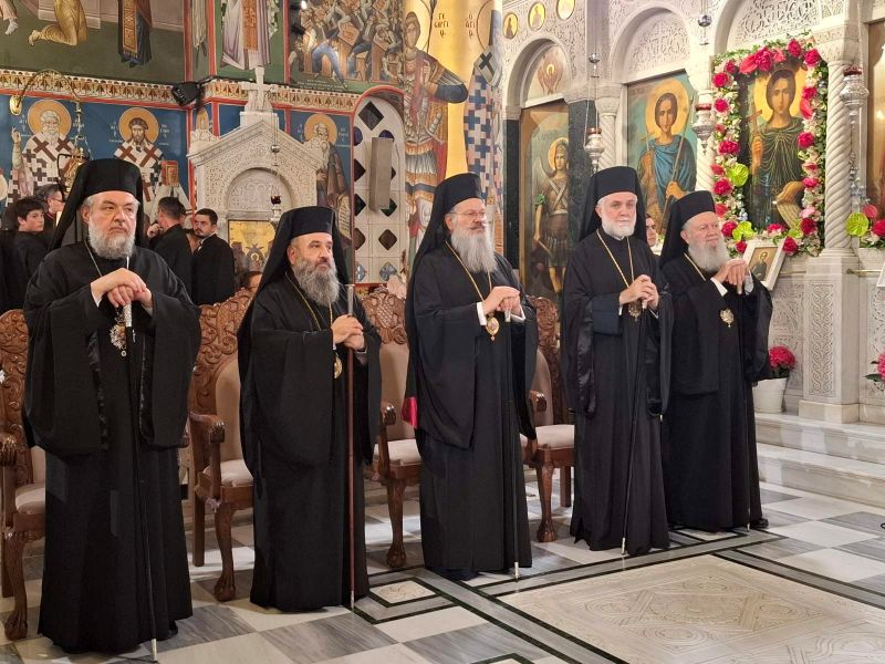 Πανήγυρις και Λιτανεία του σκηνώματος του Οσίου Ιωάννου του Ρώσου στην Εύβοια - μια φωτογραφία 2