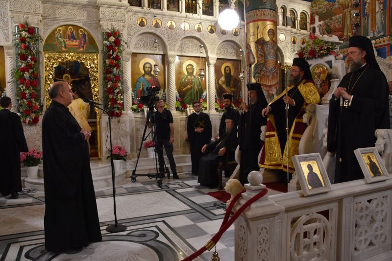 Πανήγυρις και Λιτανεία του σκηνώματος του Οσίου Ιωάννου του Ρώσου στην Εύβοια - μια φωτογραφία 3