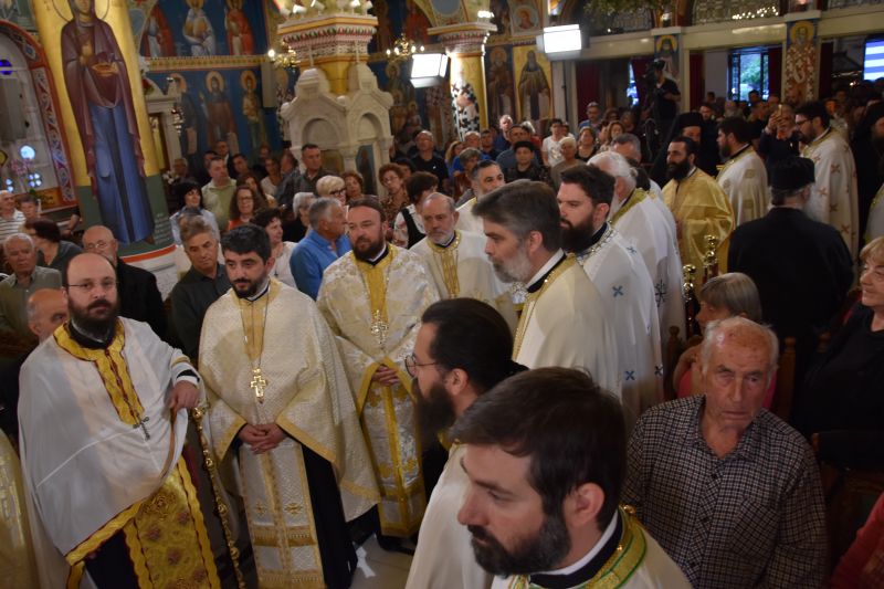 Πανήγυρις και Λιτανεία του σκηνώματος του Οσίου Ιωάννου του Ρώσου στην Εύβοια - μια φωτογραφία 5