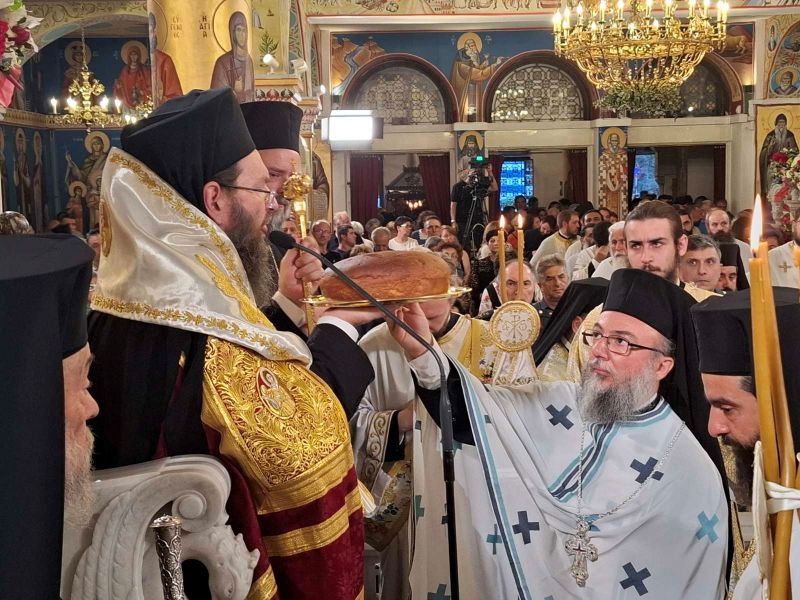 Πανήγυρις και Λιτανεία του σκηνώματος του Οσίου Ιωάννου του Ρώσου στην Εύβοια - μια φωτογραφία 8