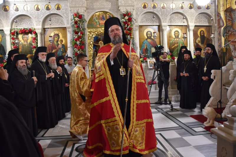 Πανήγυρις και Λιτανεία του σκηνώματος του Οσίου Ιωάννου του Ρώσου στην Εύβοια - μια φωτογραφία 10