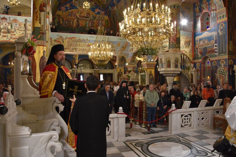 Πανήγυρις και Λιτανεία του σκηνώματος του Οσίου Ιωάννου του Ρώσου στην Εύβοια - μια φωτογραφία 11
