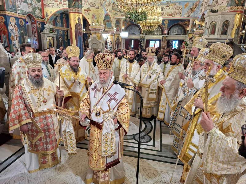 Πανήγυρις και Λιτανεία του σκηνώματος του Οσίου Ιωάννου του Ρώσου στην Εύβοια - μια φωτογραφία 13