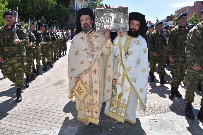 Πανήγυρις και Λιτανεία του σκηνώματος του Οσίου Ιωάννου του Ρώσου στην Εύβοια - μια φωτογραφία 18