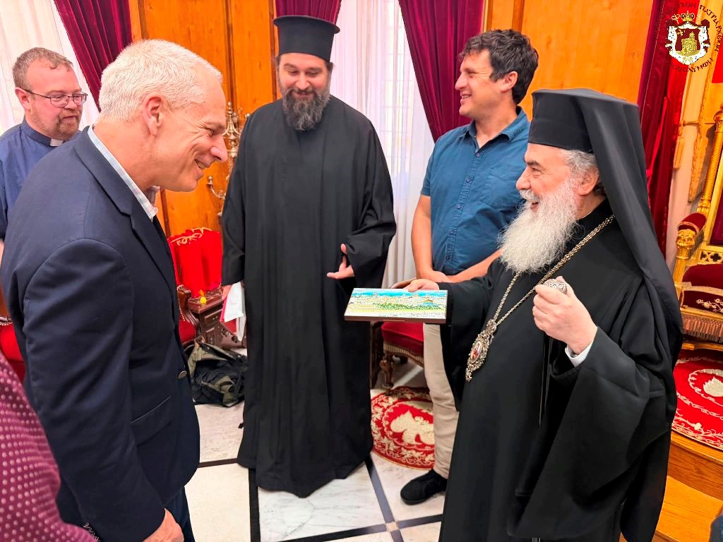 Σειρά συναντήσεων του Πατριάρχη Θεοφίλου στα Ιεροσόλυμα - μια φωτογραφία 1