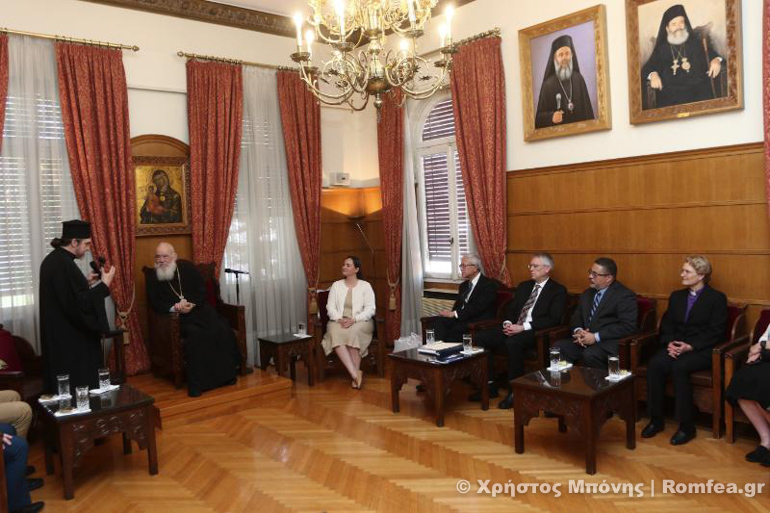 Συνάντηση Αρχιεπισκόπου Ιερωνύμου με συνέδρους για την τεχνητή νοημοσύνη - μια φωτογραφία 4