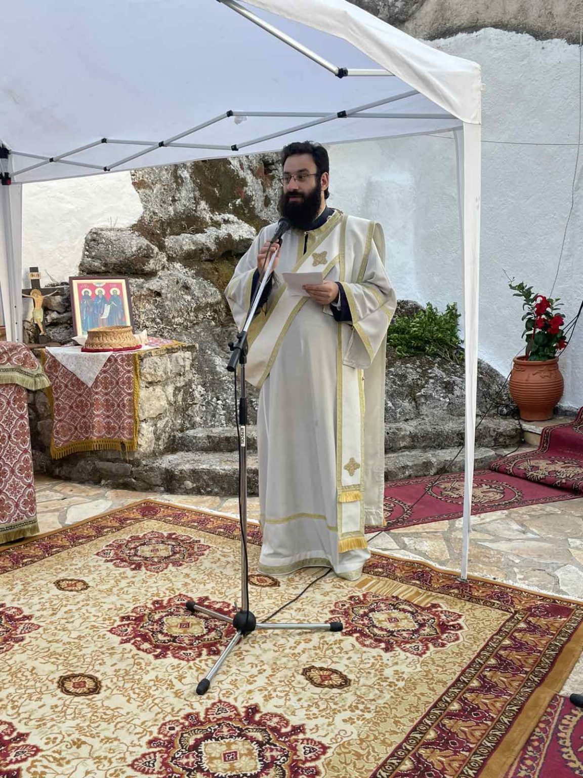 Η μνήμη των 318 Πατέρων τιμήθηκε στην Ιερά Μονή Αγίων Πατέρων Λευκάδος - μια φωτογραφία 8