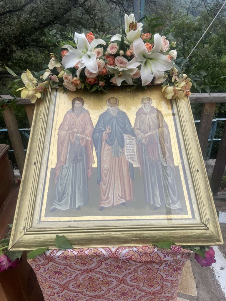 Η μνήμη των 318 Πατέρων τιμήθηκε στην Ιερά Μονή Αγίων Πατέρων Λευκάδος - μια φωτογραφία 13