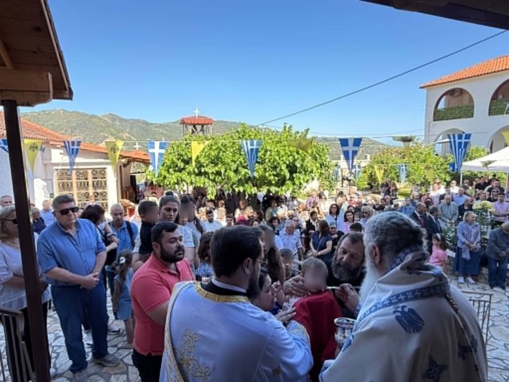 Εορτή Αγίου Πνεύματος στην Ιερά Μονή Αγίας Τριάδος Ακράτας - μια φωτογραφία 8