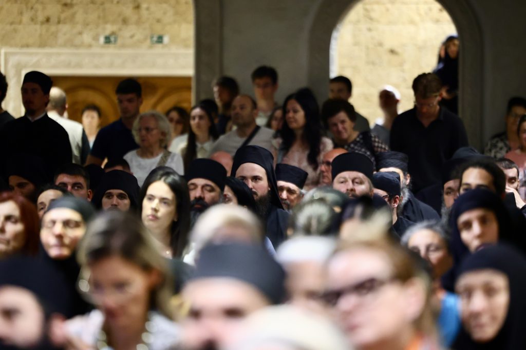 Ο Γέροντας Εφραίμ Βατοπαιδινός μίλησε στο Μαυροβούνιο για τον μοναχισμό - μια φωτογραφία 14