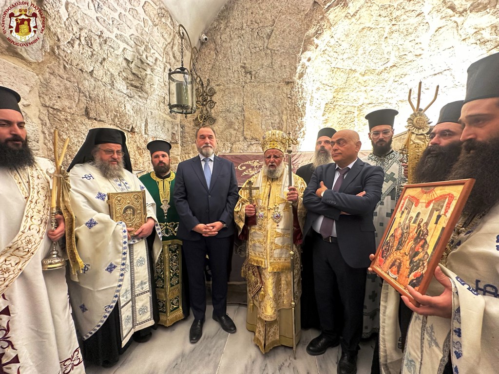 Δευτέρα Αγίου Πνεύματος στην Αγία Σιών από το Πατριαρχείο Ιεροσολύμων - μια φωτογραφία 2