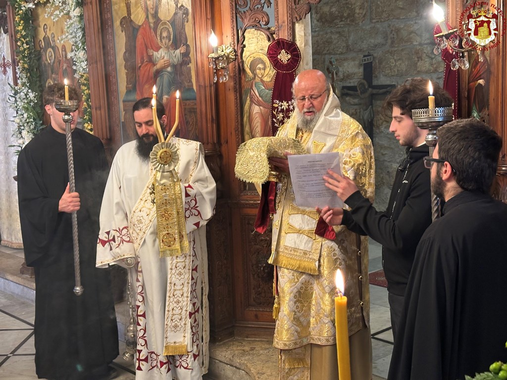 Δευτέρα Αγίου Πνεύματος στην Αγία Σιών από το Πατριαρχείο Ιεροσολύμων - μια φωτογραφία 6