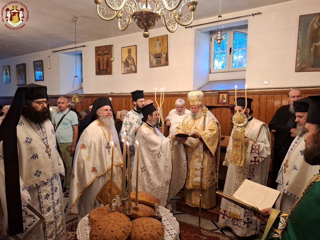 Δευτέρα Αγίου Πνεύματος στην Αγία Σιών από το Πατριαρχείο Ιεροσολύμων - μια φωτογραφία 7