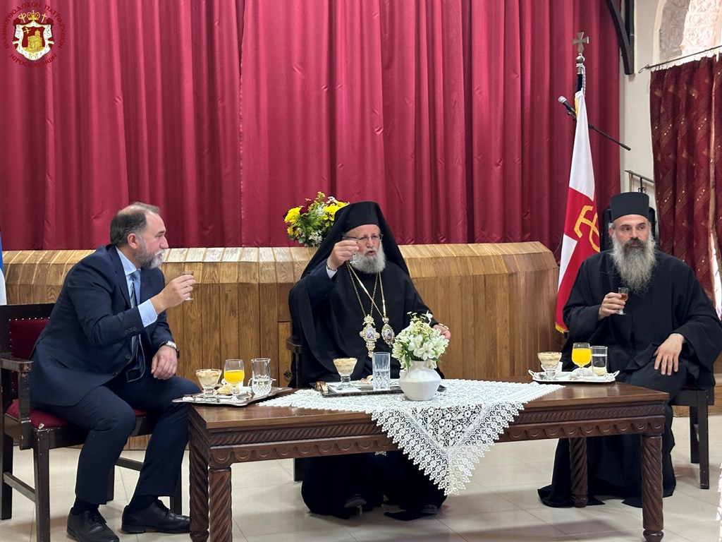 Δευτέρα Αγίου Πνεύματος στην Αγία Σιών από το Πατριαρχείο Ιεροσολύμων - μια φωτογραφία 9