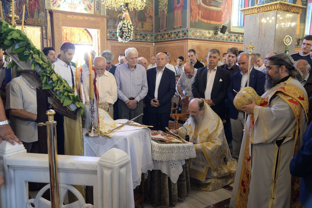 Χειροτονία Διακόνου στην Πάτρα και Μνημόσυνο 200 ετών Παλαιών Πατρών Γερμανού - μια φωτογραφία 1