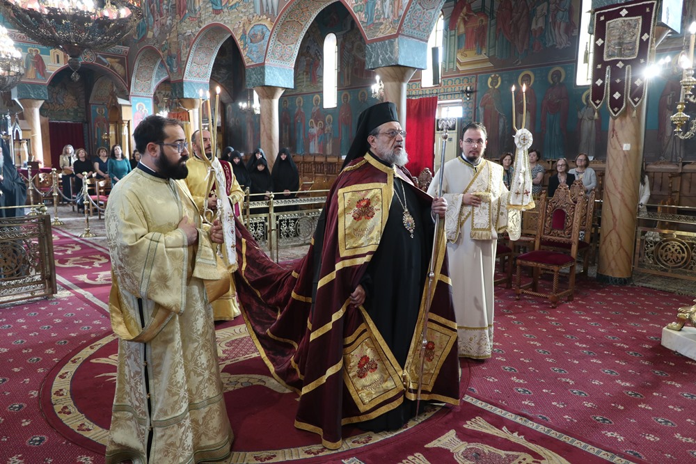 Πολυαρχιερατικό Συλλείτουργο για τα ονομαστήρια του Μητροπολίτη Γόρτυνος - μια φωτογραφία 3
